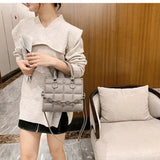 Retro Chain Women Tote Handbag High Leather Women's Shoulder Bags