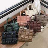 Retro Chain Women Tote Handbag High Leather Women's Shoulder Bags