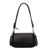 Retro PU Leather Handbags for Women Shoulder Bag Crossbody Solid Ladies