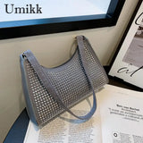 Shining Rhinestones Shoulder Bag for Women