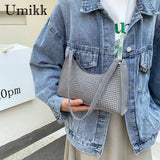 Shining Rhinestones Shoulder Bag for Women