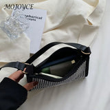 Rhinestone Shoulder Bag for Women Dinner Wedding Handbag Tote Bag