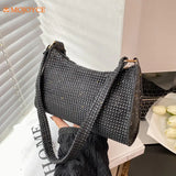Sparkling Rhinestones Diamond Shoulder Clutch Bag for Women