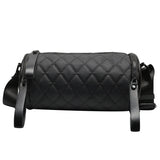 Rhombic Cylindrical Nylon Shoulder Bag for Women