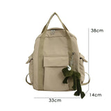 Women Frog Backpack Waterproof Bagpack School Bags Teenage Girls