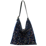 Sequins Women Shoulder Bags Handbags Large Capacity Tote Messenger Bag Lady