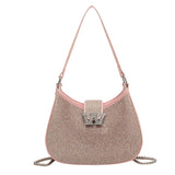Crystal Rhinestone Diamond Shoulder Bag Chain Handbag Bling Evening Bags
