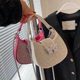 Crystal Rhinestone Diamond Shoulder Bag Chain Handbag Bling Evening Bags