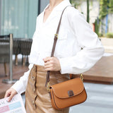Women's Soft PU Leather Shoulder Bag Crossbody Handbag