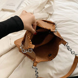 Soft Leather Armpit Shoulder Bag for Women
