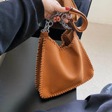 Soft Leather Armpit Shoulder Bag for Women