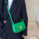 Small Crossbody Bag Women PU Leather Shoulder Bag Female Fashionable