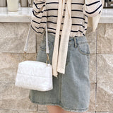 Women's Large Capacity Messenger Bag Chain Crossbody Handbag