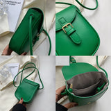 Small PU Leather Crossbody Bag Cell Phone Small Bag Women Summer Mini Small Satc