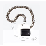 Small Totes Handle Shoulder Handbag Square Women Crossbody Bags