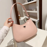 PU Leather Shoulder Bag for Women Spring Summer Handbag Party Totes
