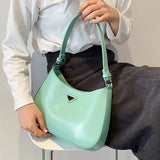 PU Leather Shoulder Bag for Women Spring Summer Handbag Party Totes