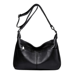 Soft Leather Handbag High Cow Leather Crossbody Bag for Women Large