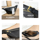 Soft Leather Handbags Solid Shoulder Crossbody Bag for Women