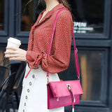 Soft Leather Handbag Crossbody Bag Large Capacity Ladies Shoulder Messenger Sac