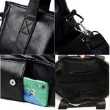 Soft Leather Handbags Retro Crossbody Bags for Women Large Capacity