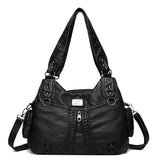Soft Leather Handbags Women's Bags High Woman Messenger Bag