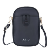 Soft Leather Messenger Bag Women Clutch Crossbody Shoulder Phone Purse
