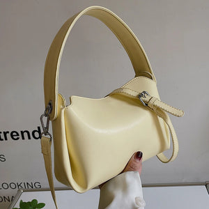 Soft PU Leather Shoulder Messenger Bags for Women Vintage Handbags