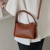 Soft PU Leather Shoulder Messenger Bags for Women Vintage Handbags