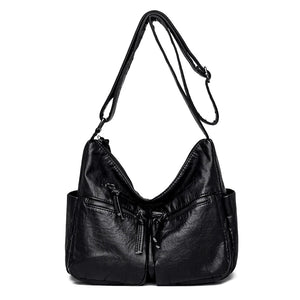 Soft Leather Shoulder Bags for Women Large Capacity Handbags Crossbody