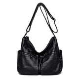Soft Leather Shoulder Bags for Women Large Capacity Handbags Crossbody
