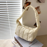 Women's Space Cotton Handbag - Small Shoulder Bag