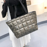 Winter Crossbody Down Bag Handbag Shoulder Strap Messenger Pack