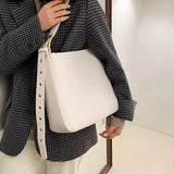 Women's Shoulder Bag PU Leather Crossbody Handbag Tote Bolsa