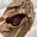 Women's Shoulder Bag PU Leather Crossbody Handbag Tote Bolsa