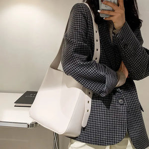 Women's Shoulder Bag PU Leather Crossbody Handbag Tote Bolsa