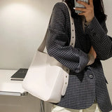 Women's Shoulder Bag PU Leather Crossbody Handbag Tote Bolsa