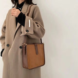 Vintage Women Shoulder Bags Crossbody PU Leather Handbags Large Totes