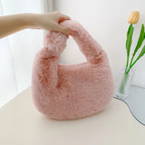 Winter Tote Bag Shoulder Handbag Women Purses Ladies Totes