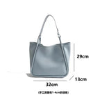 Women's Tote Bag PU Leather Large Handbag Shoulder Hand Female