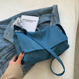 Canvas Tote Shoulder Bag for Women Casual Solid Handags Totes Travel Large Capac