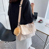 Canvas Tote Shoulder Bag for Women Casual Solid Handags Totes Travel Large Capac
