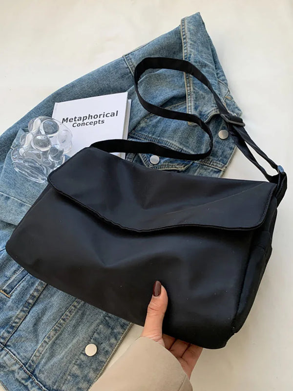 Canvas Tote Shoulder Bag for Women Casual Solid Handags Totes Travel Large Capac