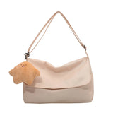 Canvas Tote Shoulder Bag for Women Casual Solid Handags Totes Travel Large Capac