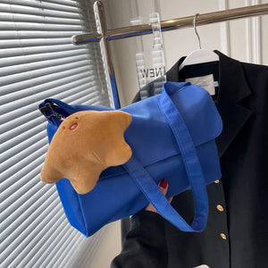 Canvas Tote Shoulder Bag for Women Casual Solid Handags Totes Travel Large Capac