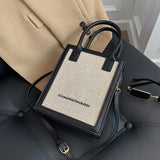 Women's PU Leather Tote Crossbody Handbag