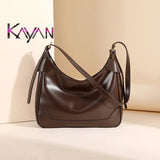 Women Shoulder Bag Large Capacity Crossbody Bag PU Leather Hobo Bag