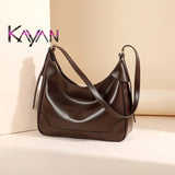 Women Shoulder Bag Large Capacity Crossbody Bag PU Leather Hobo Bag