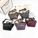Leather Women Waist Bag Shoulder Bag Chest Bags Fanny Pack Travel Hip Waist Pack