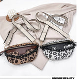 Canvas Hip pack Women Chain Fanny pack Crossbody Chest Bags Female Belt Bag